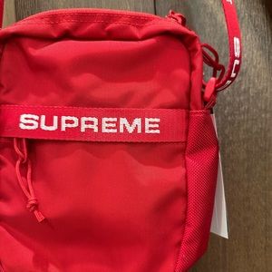 SUPREME Red Shoulder Bag NWT!! Retails for $160